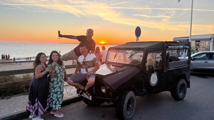 Algarve Sunset and Dinner Private Tour from Albufeira