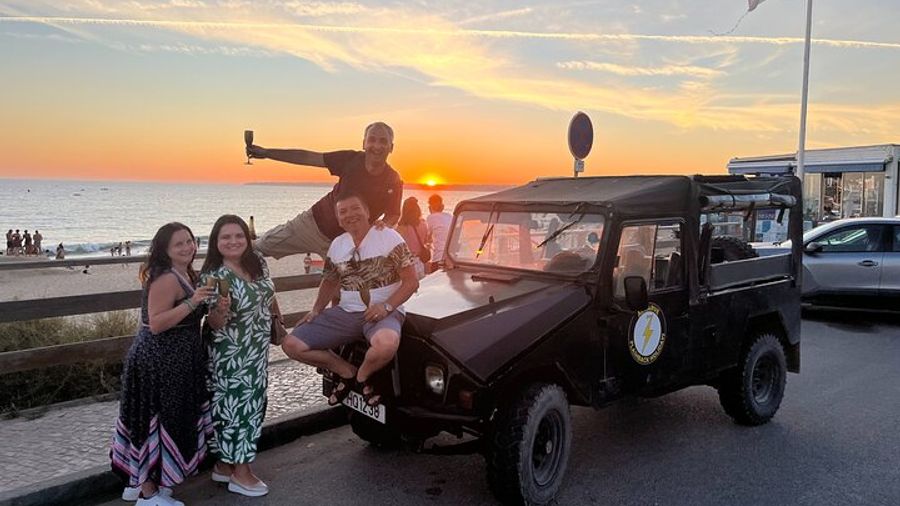 Algarve Sunset Safari With Champagne and Optional Dinner