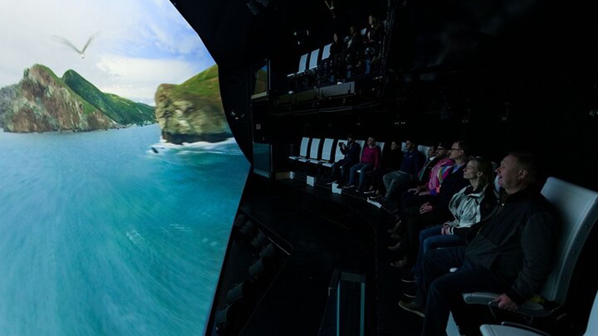 The 7D Ride Experience and The Flyer A flying theater Combo image 2