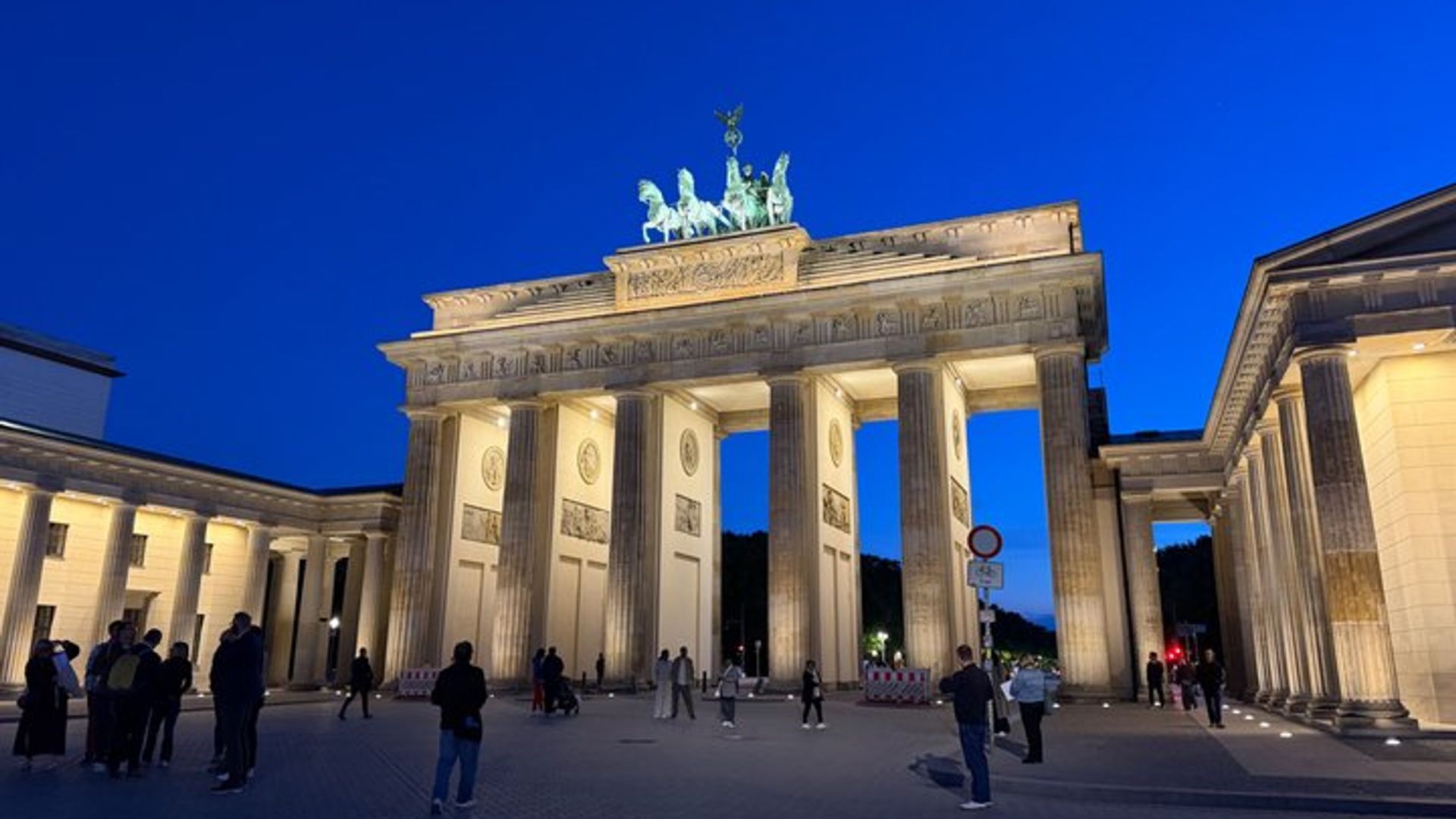 Berlin by Night Illuminated Landmarks Walking Tour