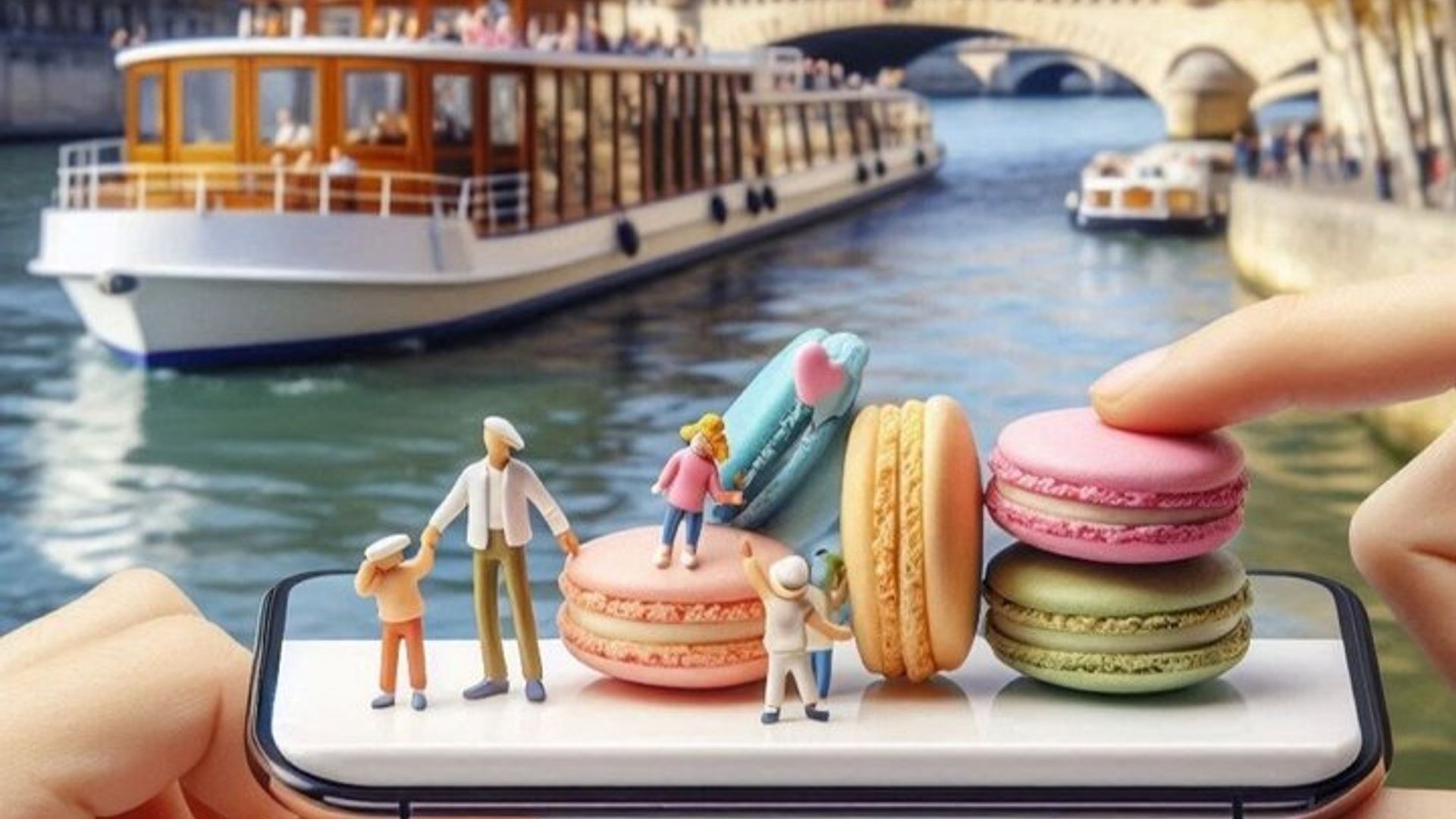 Seine River Cruise Tour and Optional Macaron Tasting