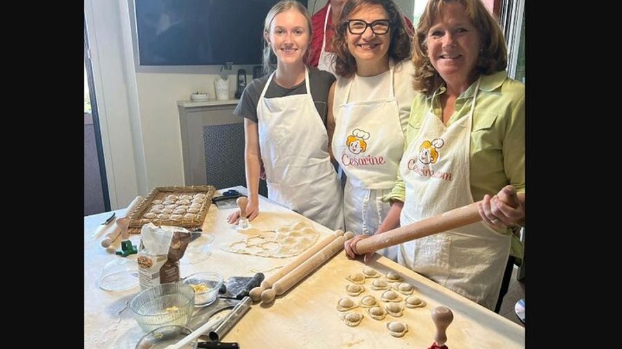 Traditional Cooking Class with Views of Lake Como and the Alps
