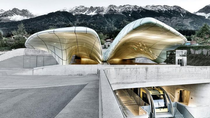 Funicular round trip from Innsbruck to Hungerburg