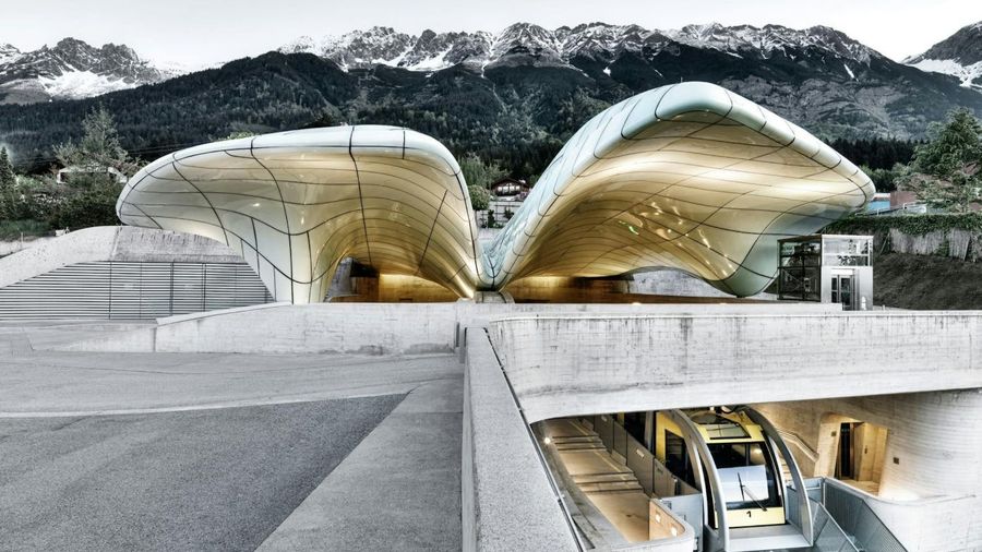 Funicular round trip from Innsbruck to Hungerburg