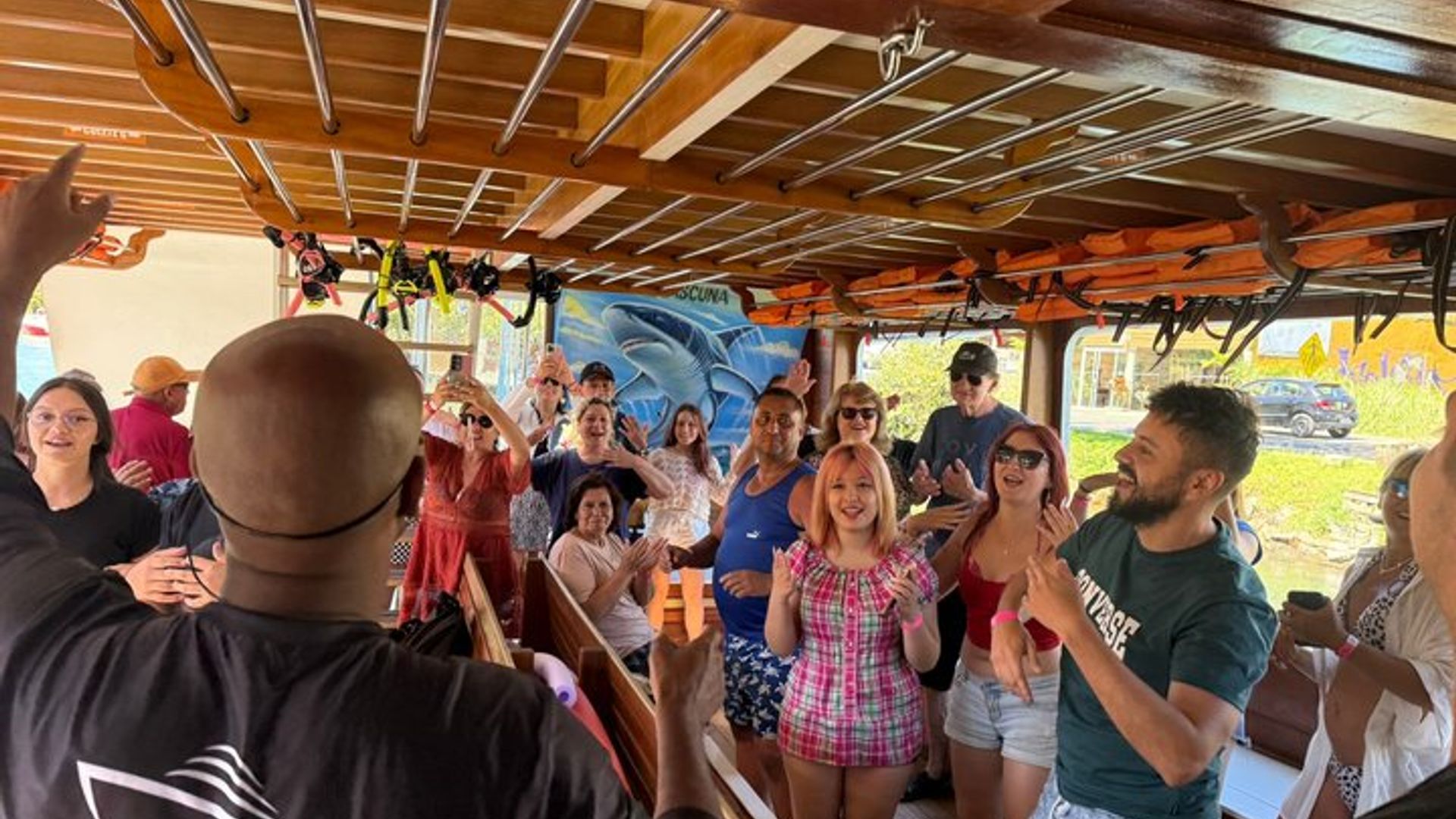 Excursion en bateau Florianópolis Costa da Lagoa et piscines naturelles