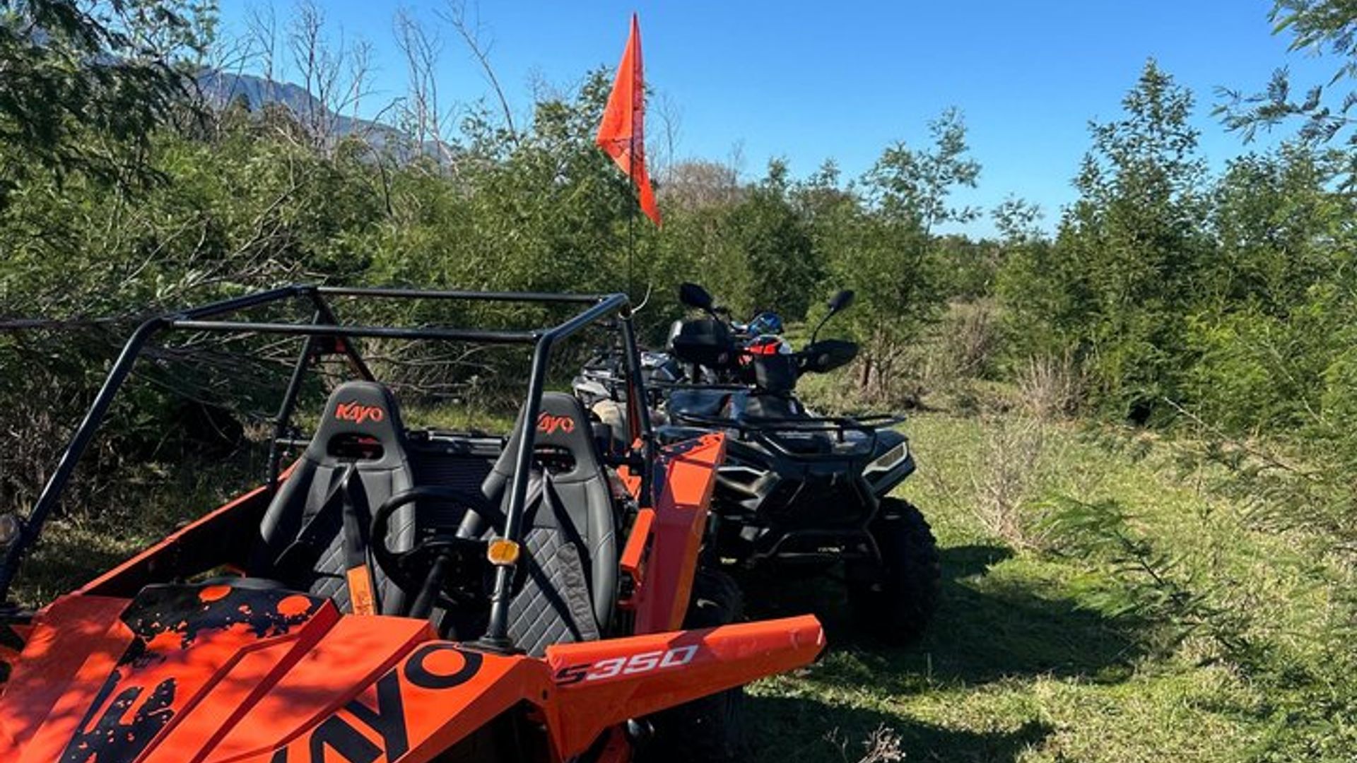 Le Cap Vallée d'Elgin Quadbiking to Waterfall