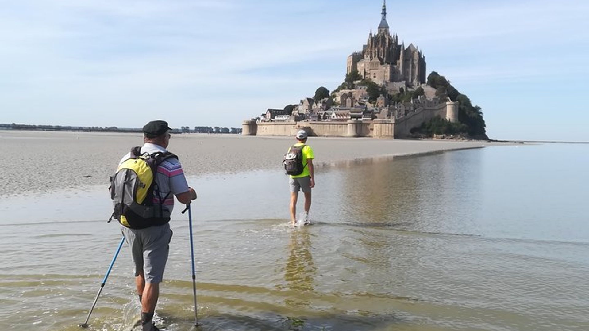 Paseo por la bahía de Mont-Saint-Michel