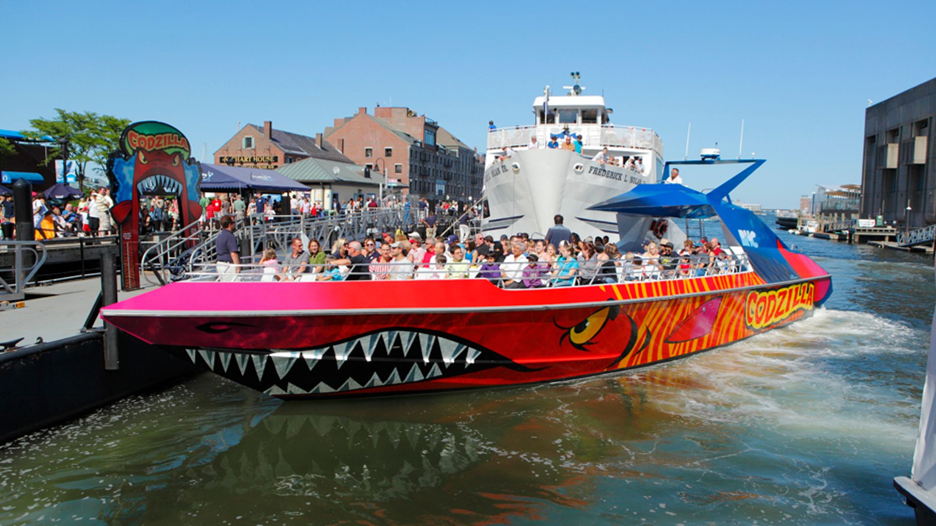 Boston Harbor: Codzilla Thrill Boat Ride image 2