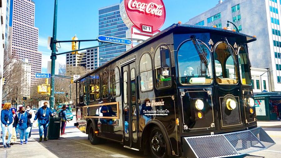 Atlanta 90-Minute Narrated Sightseeing Trolley Tour