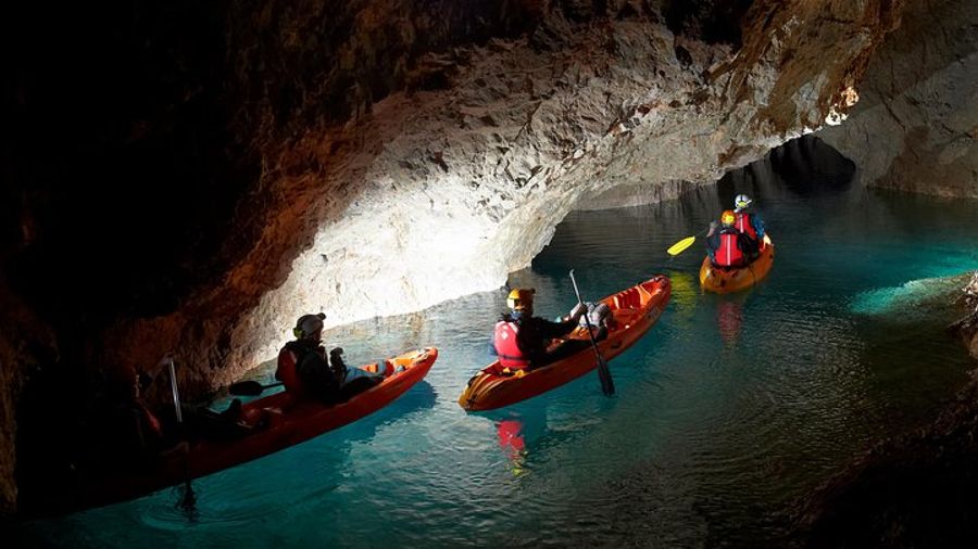 From Bled: Black Hole Kayaking