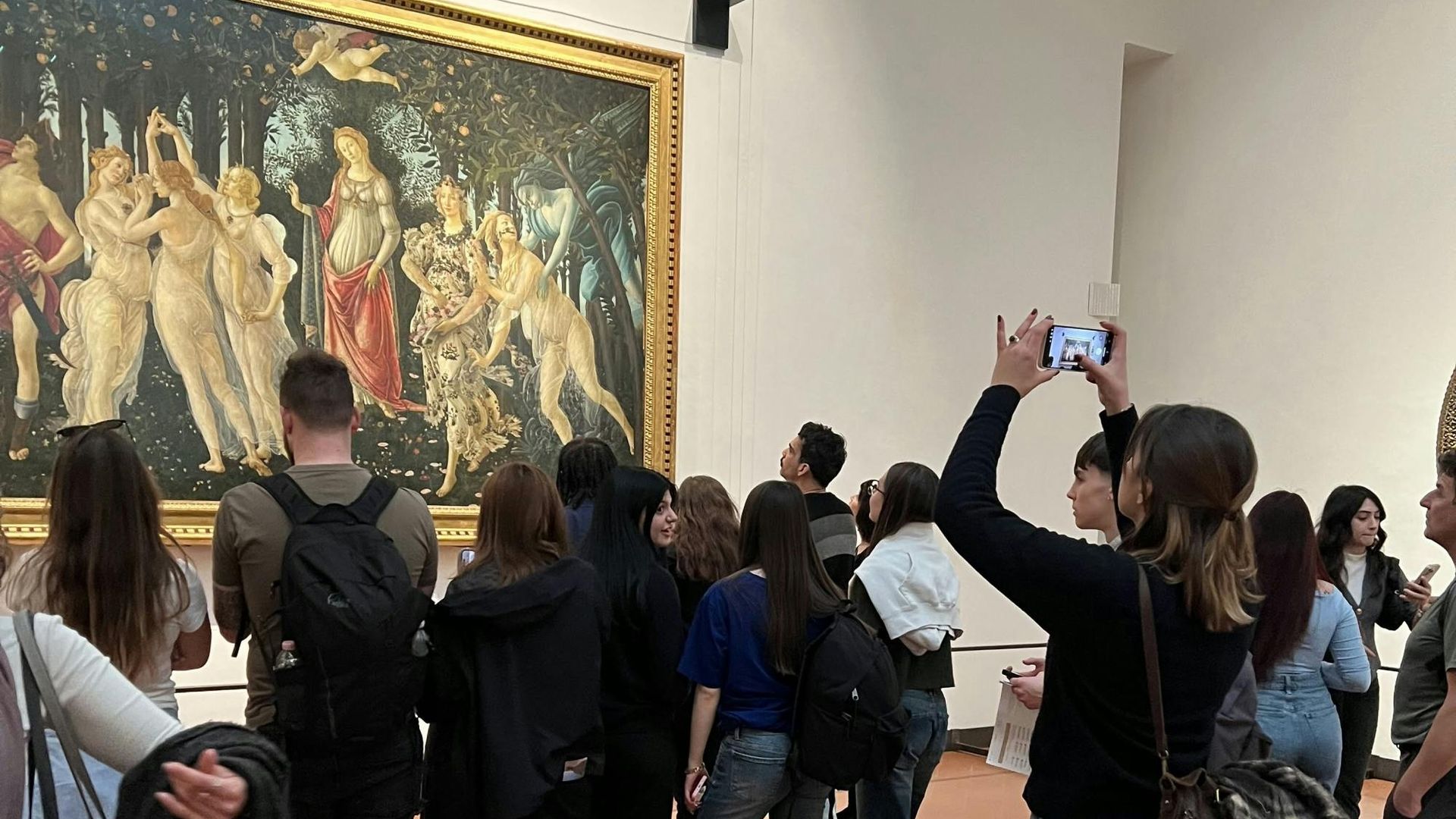 Small-group tour of the Uffizi Gallery with entrance tickets
