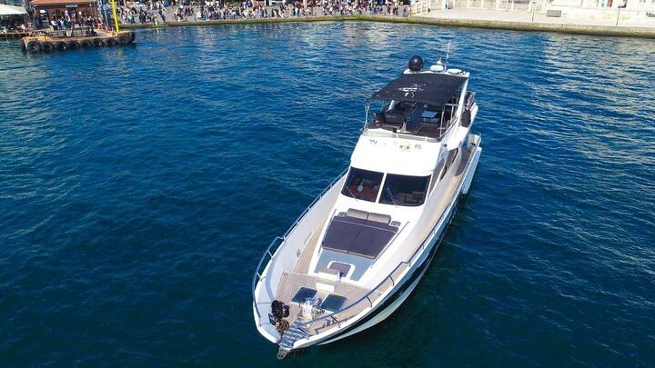 Bosphorus Private Yacht Cruise with Wifi, Snacks, Coffee/Tea