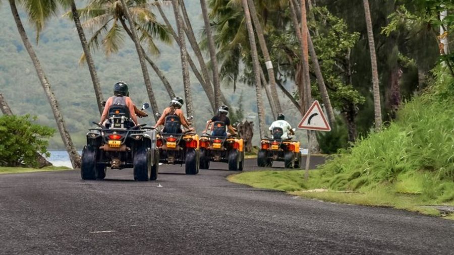 Private Half-Day Quad Bike Tour of Bora Bora