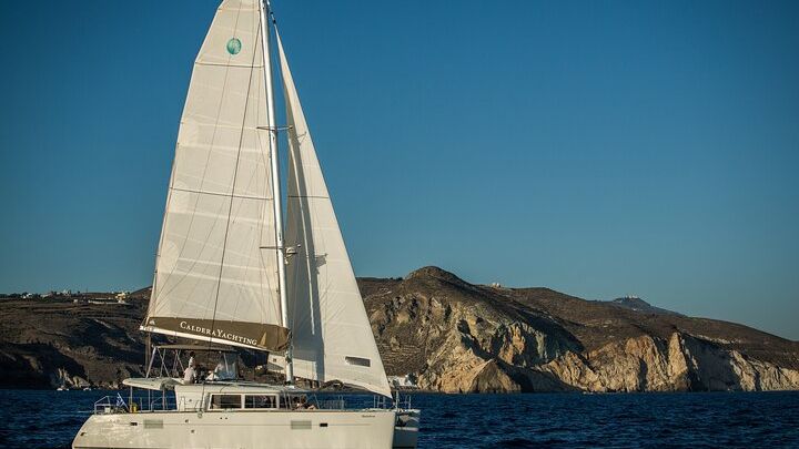 Santorini Caldera Half-Day Cruise With BBQ and Open Bar