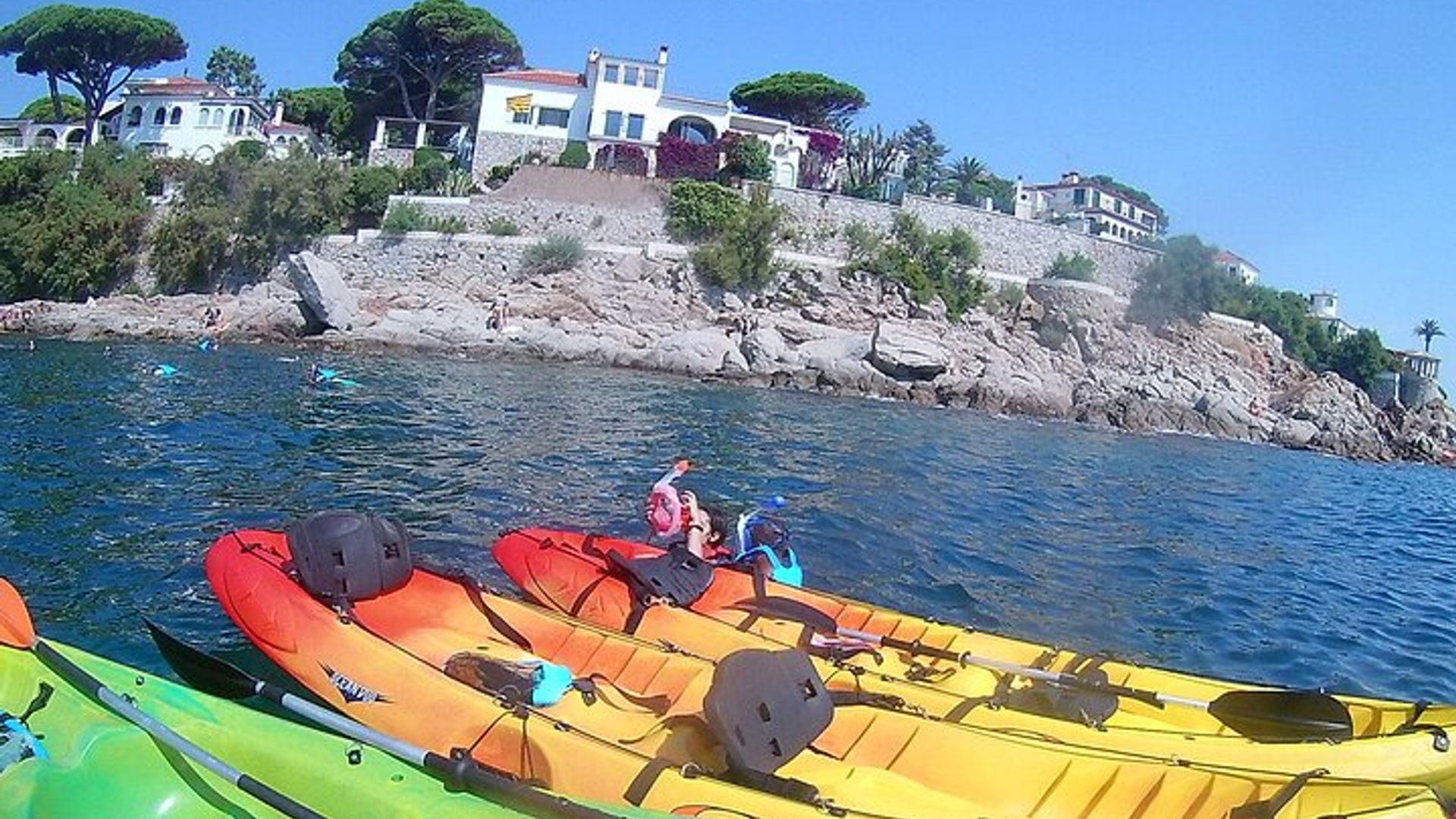 Kayak et plongée en apnée au départ de Playa de Aro