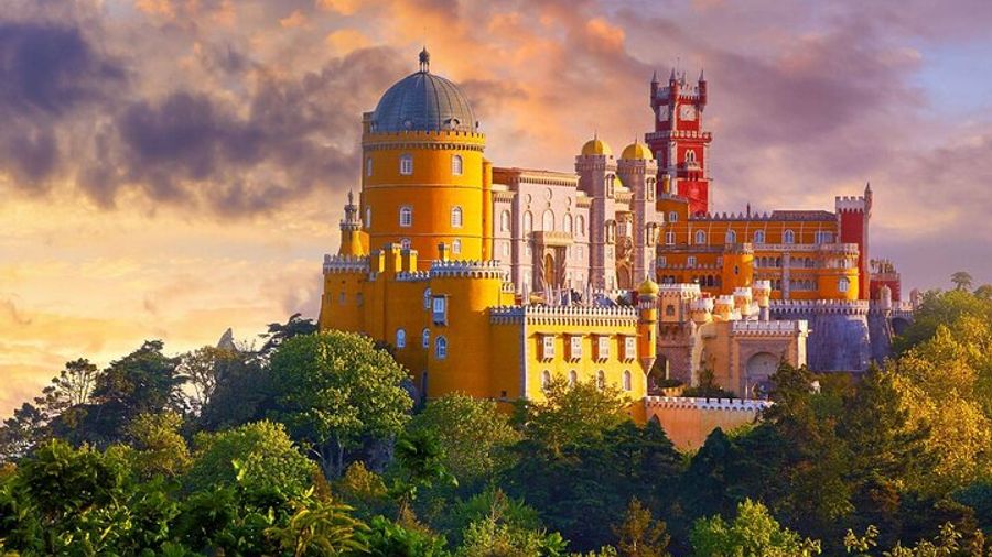 Sintra and Cascais Private Tour From Lisbon With Pena Palace