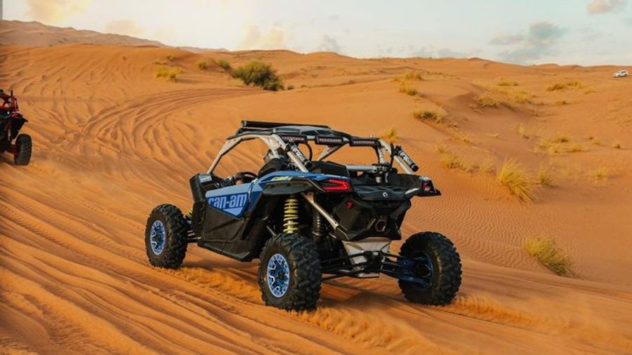 Dubai Desert Dune Buggy Solo Drive With Hotel Transfers