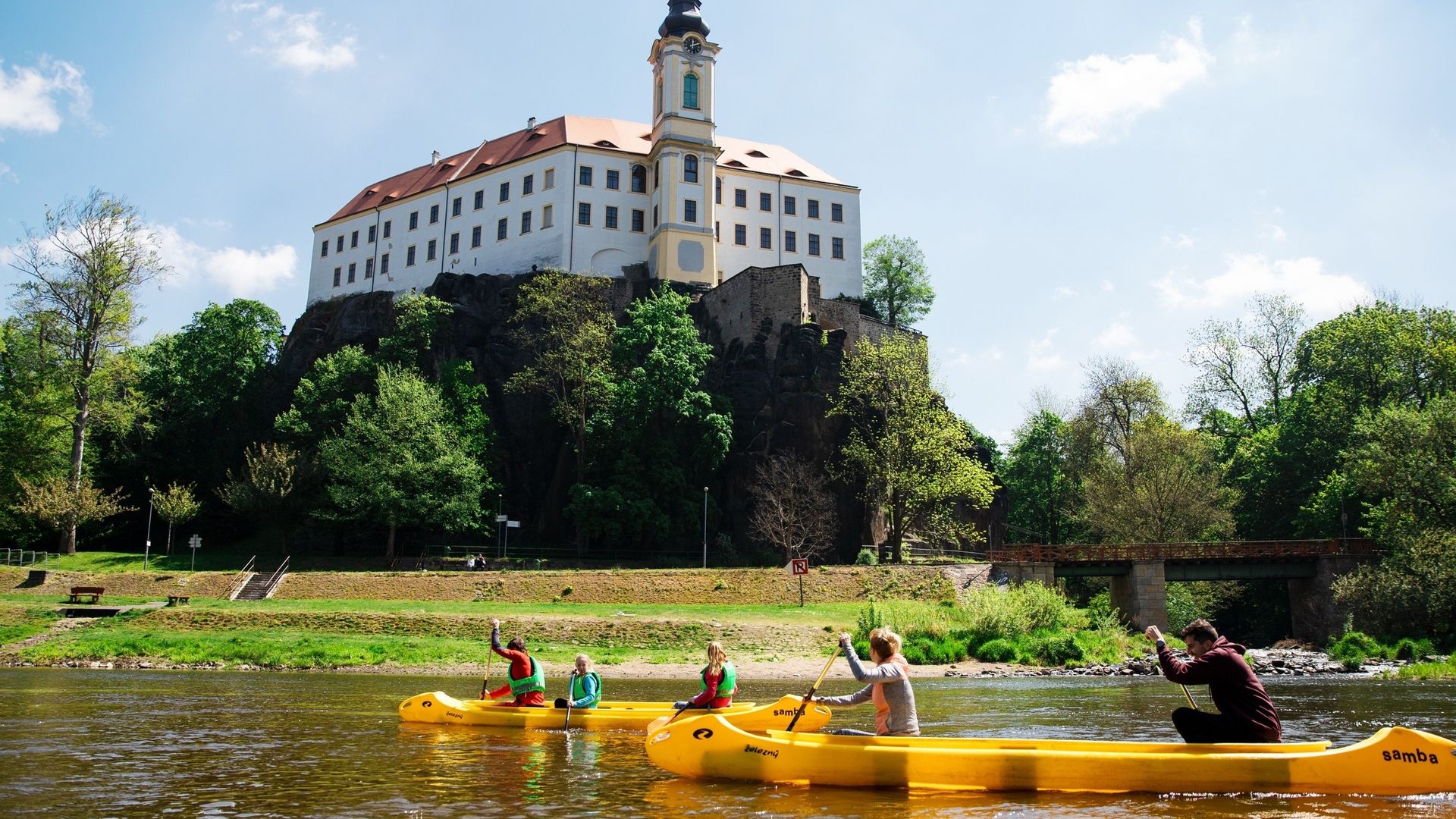 BIKE & CANOE TOUR: Bad Schandau - Děčín - Bad Schandau 7 hrs
