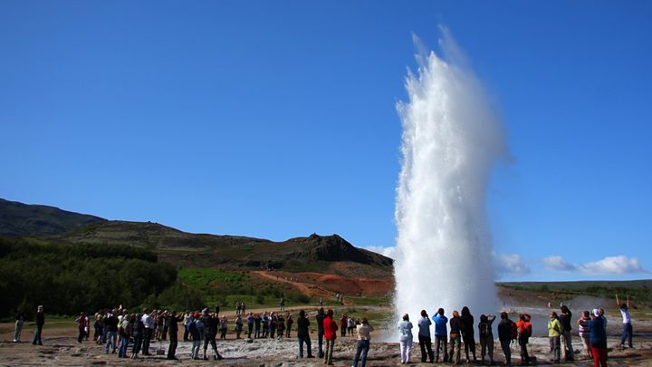 Golden Circle, the Blue Lagoon with admission tickets included and Kerid Volcanic Crater