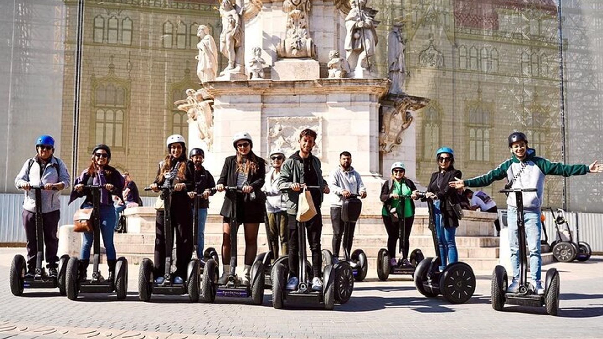 Visite privée en Segway de Budapest dans le quartier du château