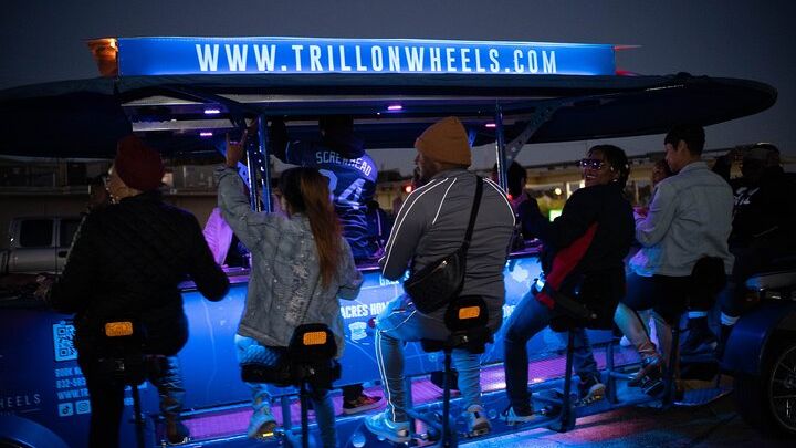 Houston 2-Hour Motorized Hip-Hop Party Bike Tour