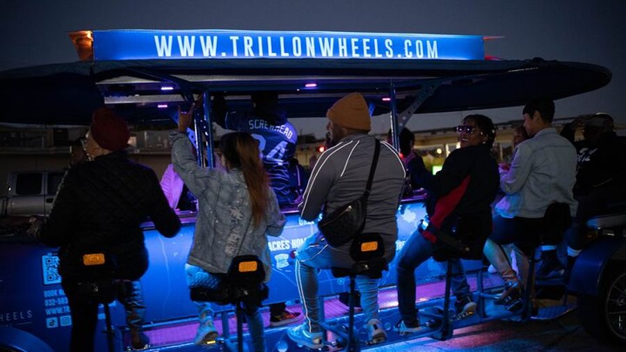 Houston 2-Hour Motorized Hip-Hop Party Bike Tour