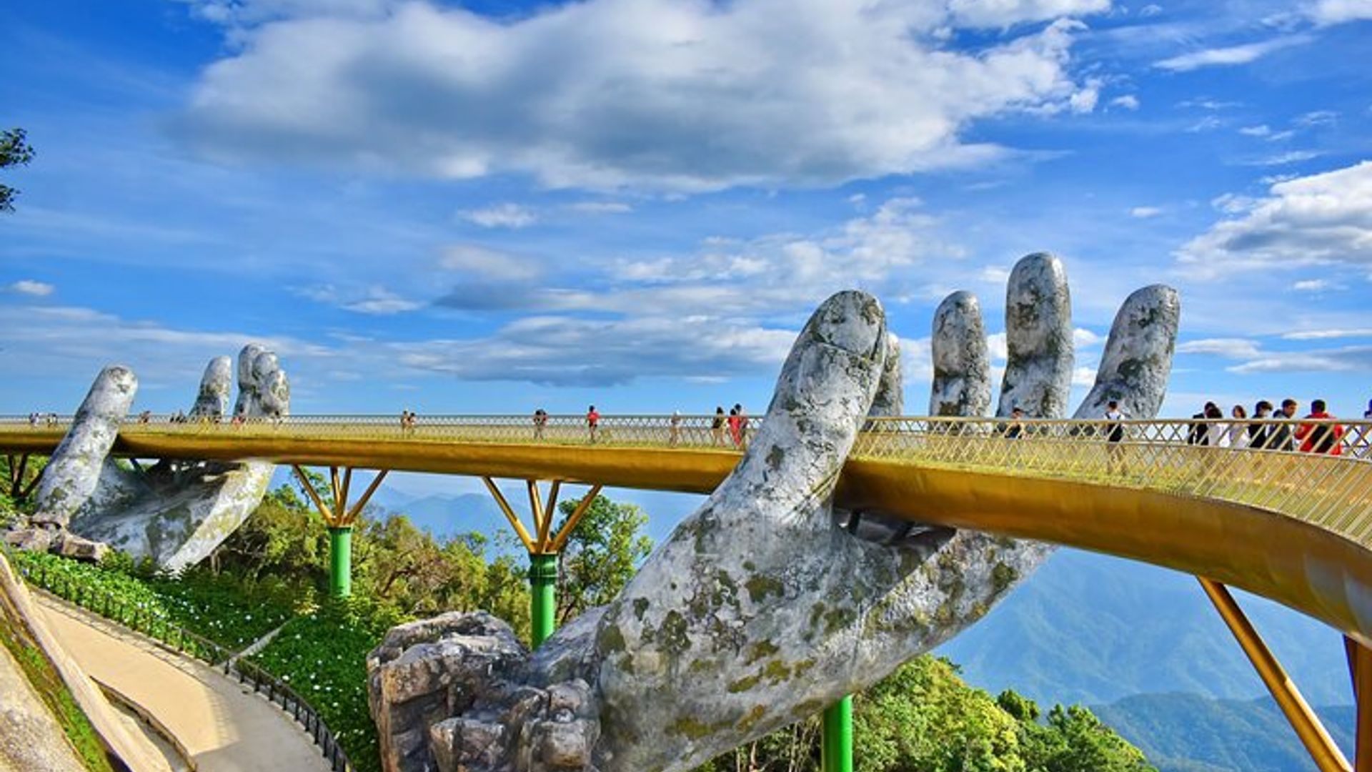 Hoi An/Da Nang : Golden Bridge , My Son Sanctuary&Marble Mountains