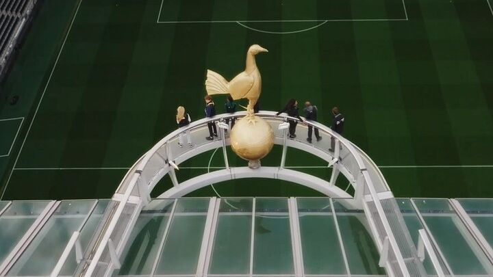 The Dare Skywalk at Tottenham Hotspur Stadium