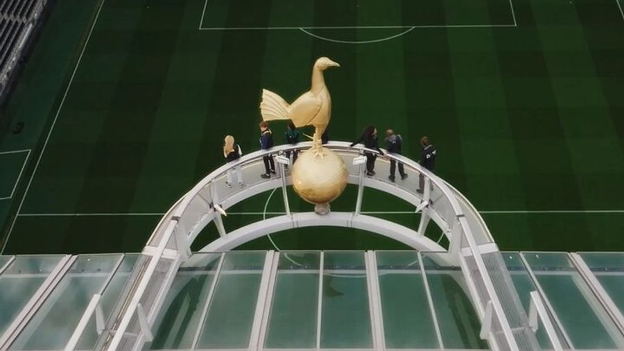 The Dare Skywalk at Tottenham Hotspur Stadium