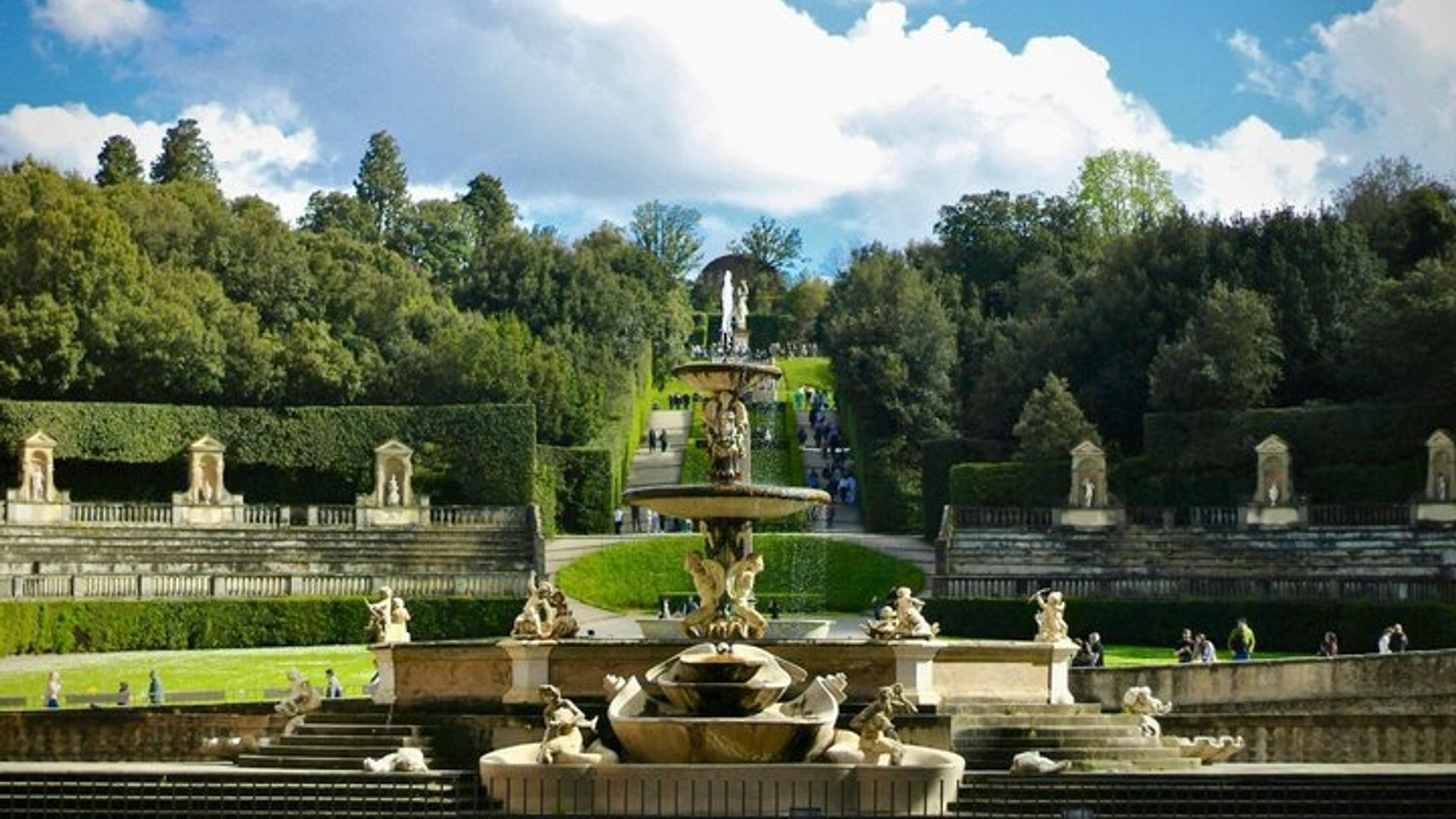 Florence Boboli Gardens Entry Ticket with Audio Guide
