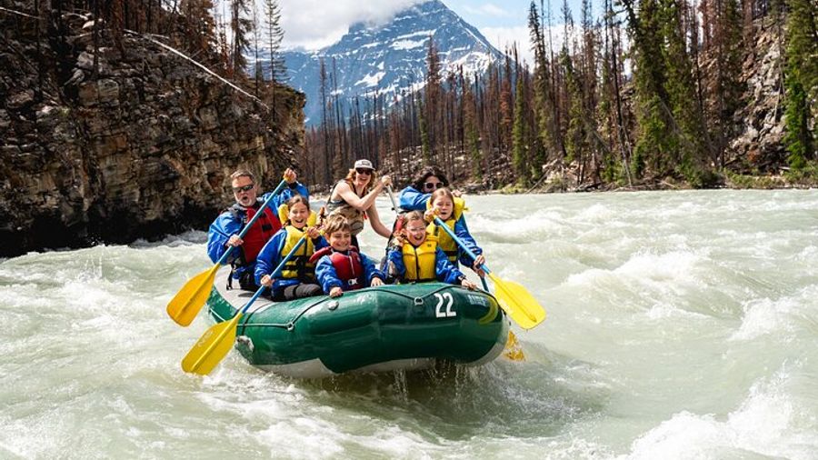 Athabasca Falls Run