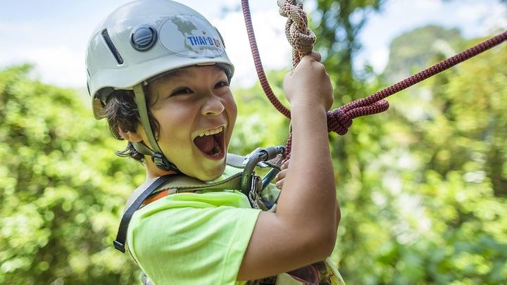 Krabi: Half-Day Ziplining and Rappelling Adventure