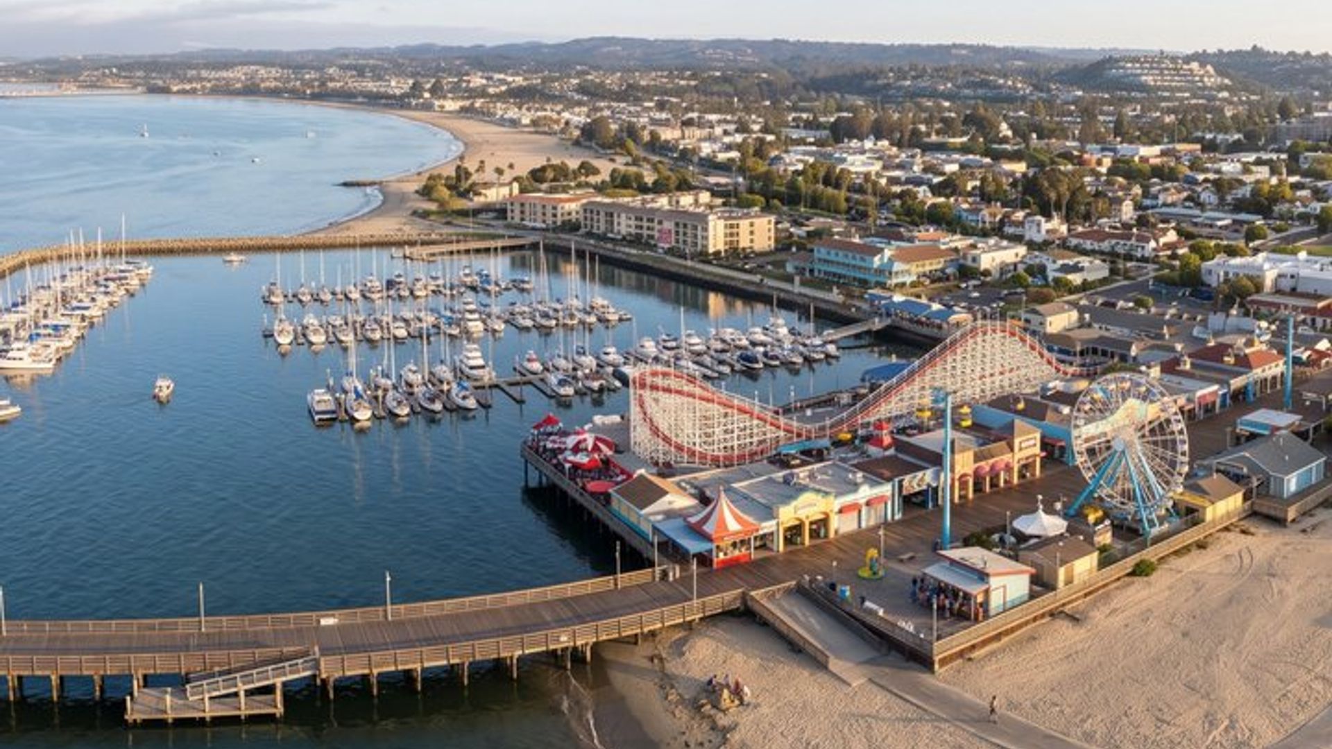Excursion privée à vélo sur la côte et le port de Santa Cruz E