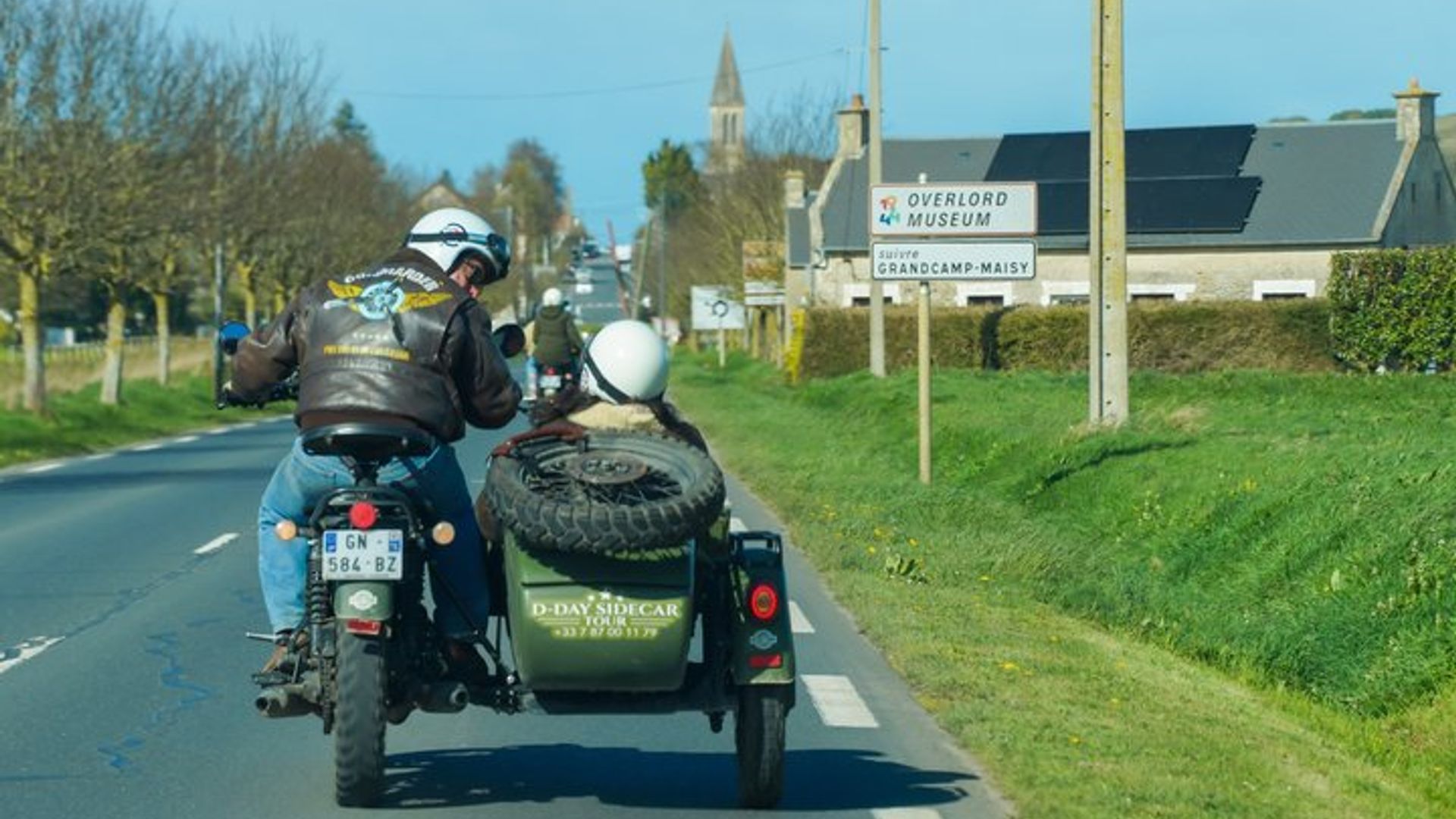 Excursión de 2 a 6 horas en sidecar a las playas del desembarco de Normandía.