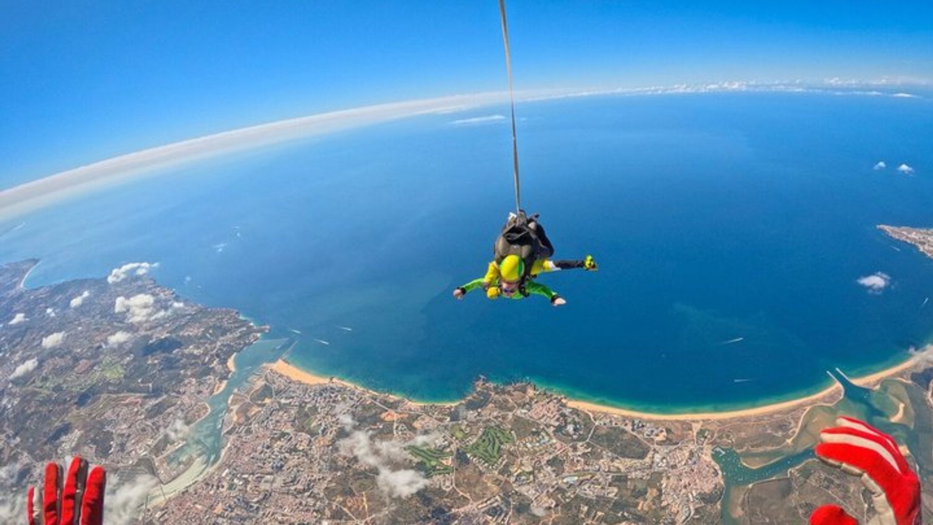 Algarve Tandem Skydive From 15,000 Feet (4,572 Meters)