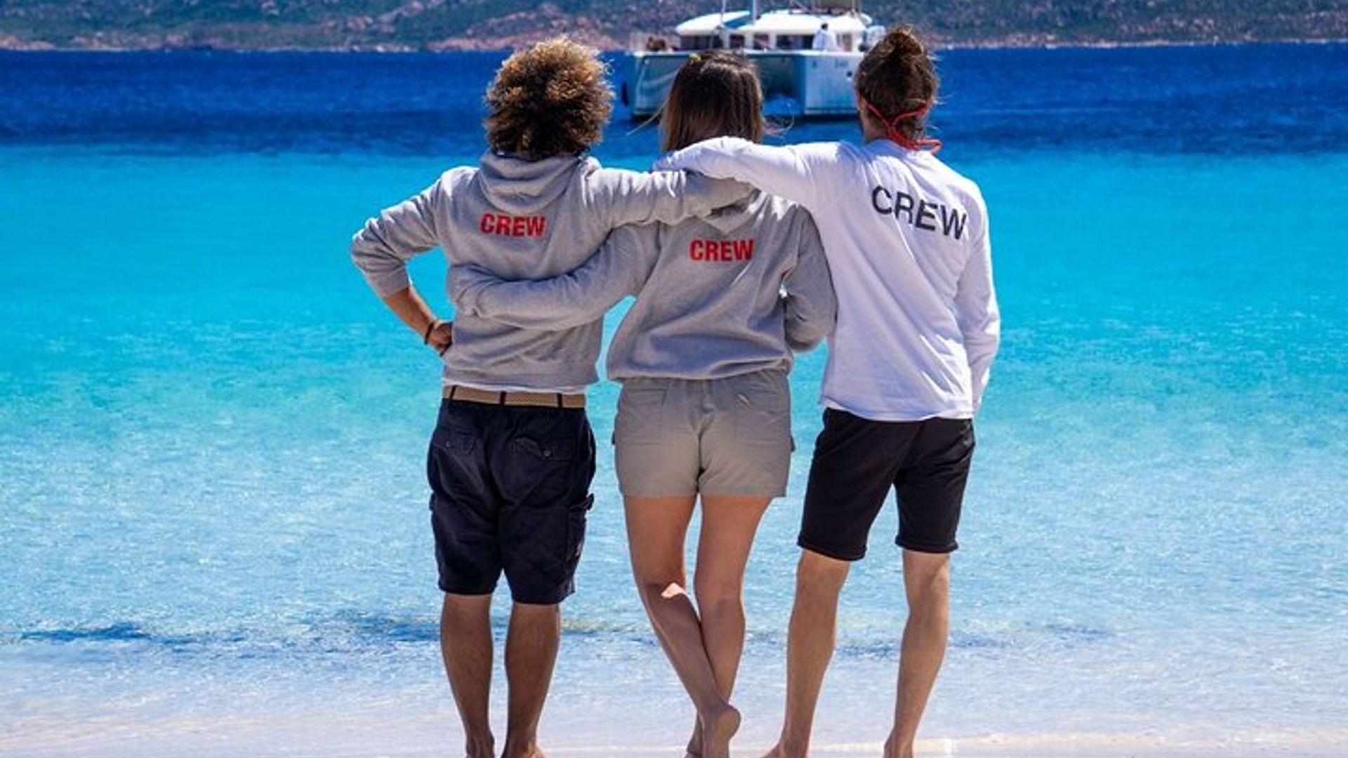 3-Katamaran von Cannigione zu den Inseln des Archipels