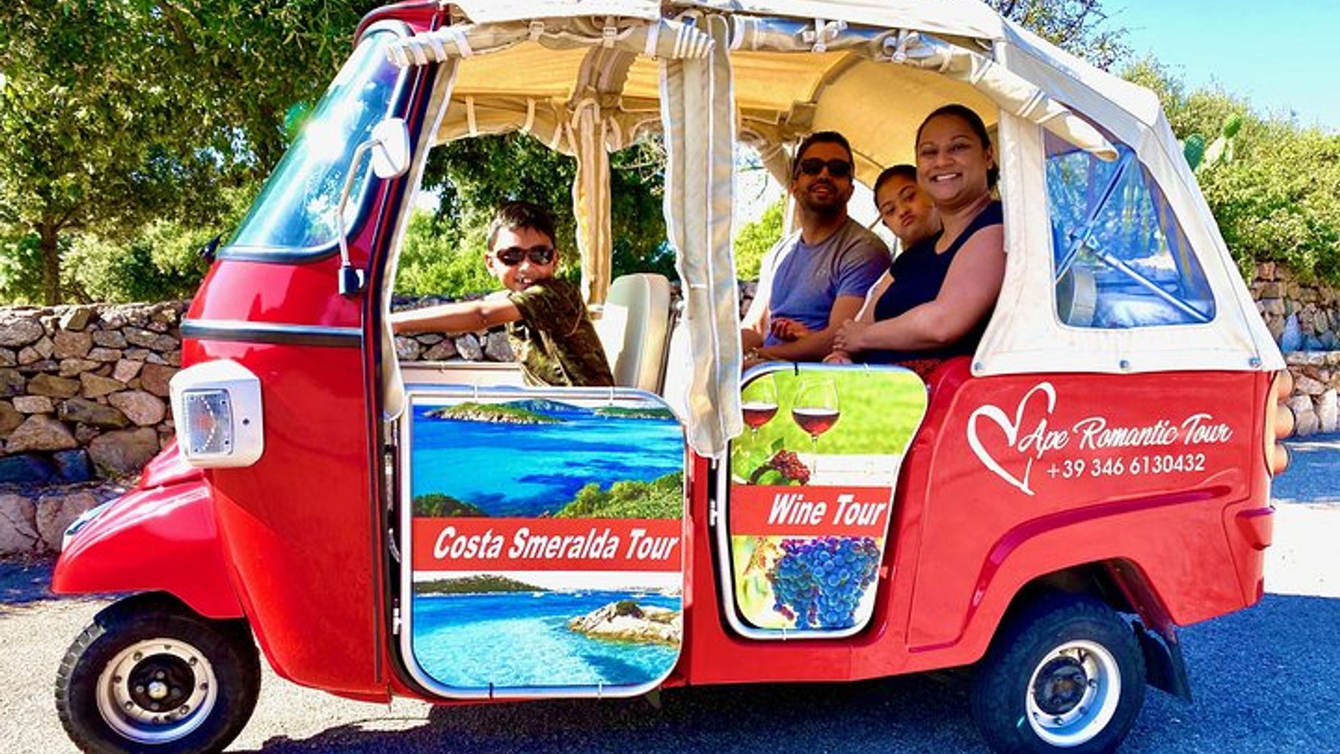 Olbia: Tour Completo della Città in Tuk-Tuk