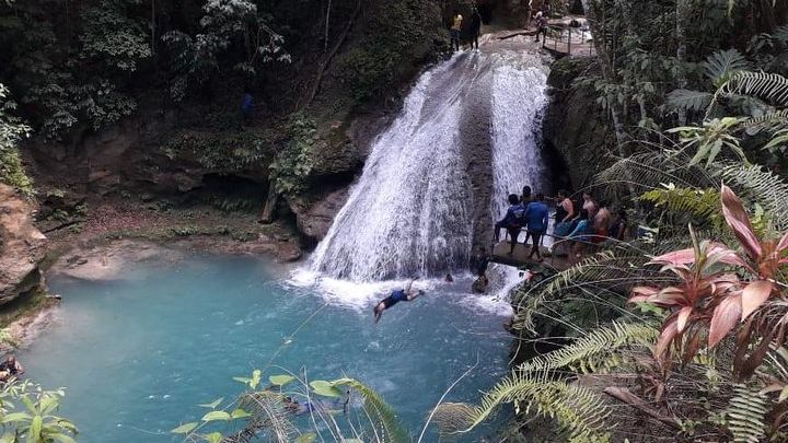 Tour of Blue Hole and Dunn's River Falls from Ocho Rios