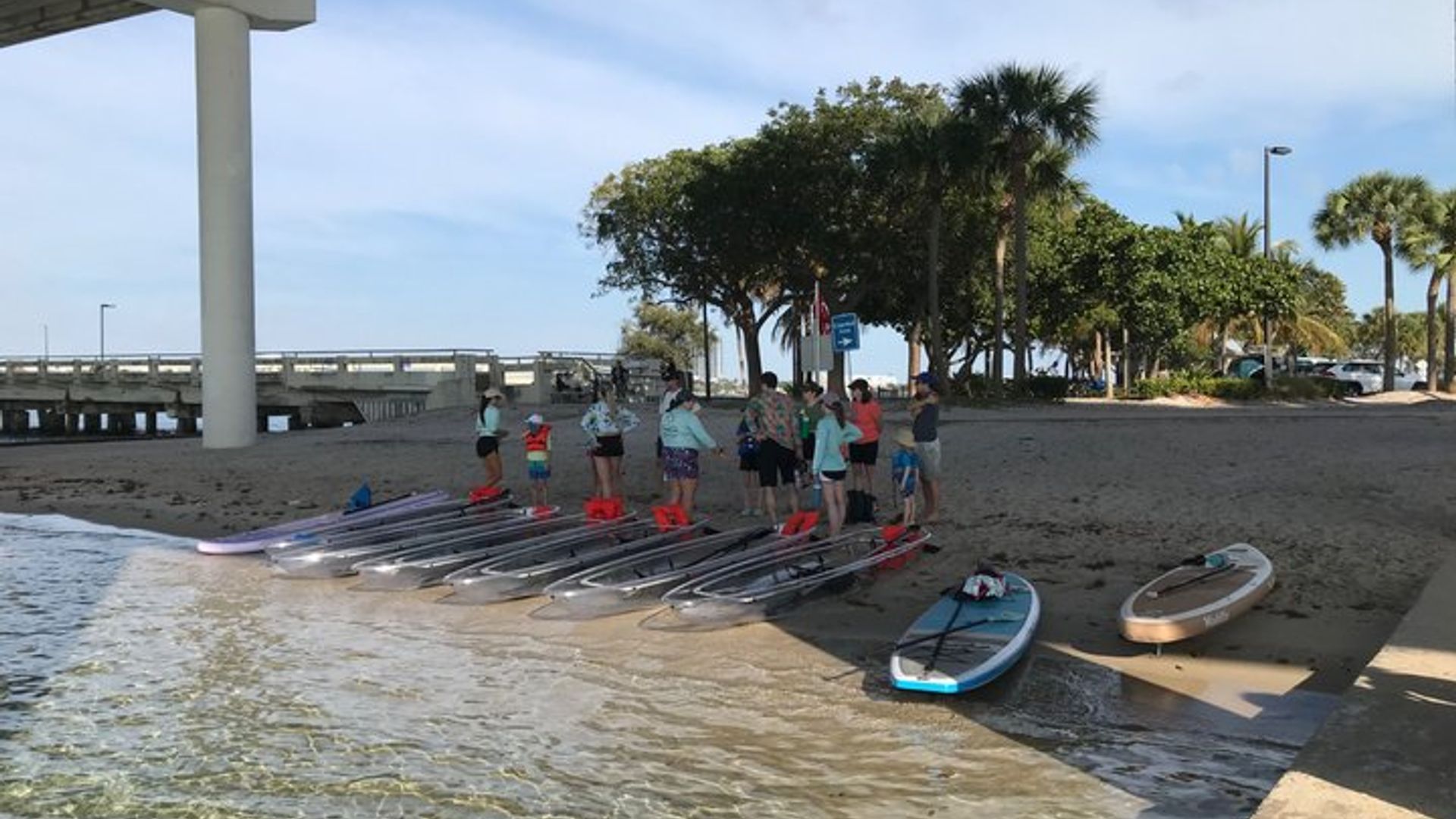 Riviera Beach nach Peanut Island Clear Kayak Tour