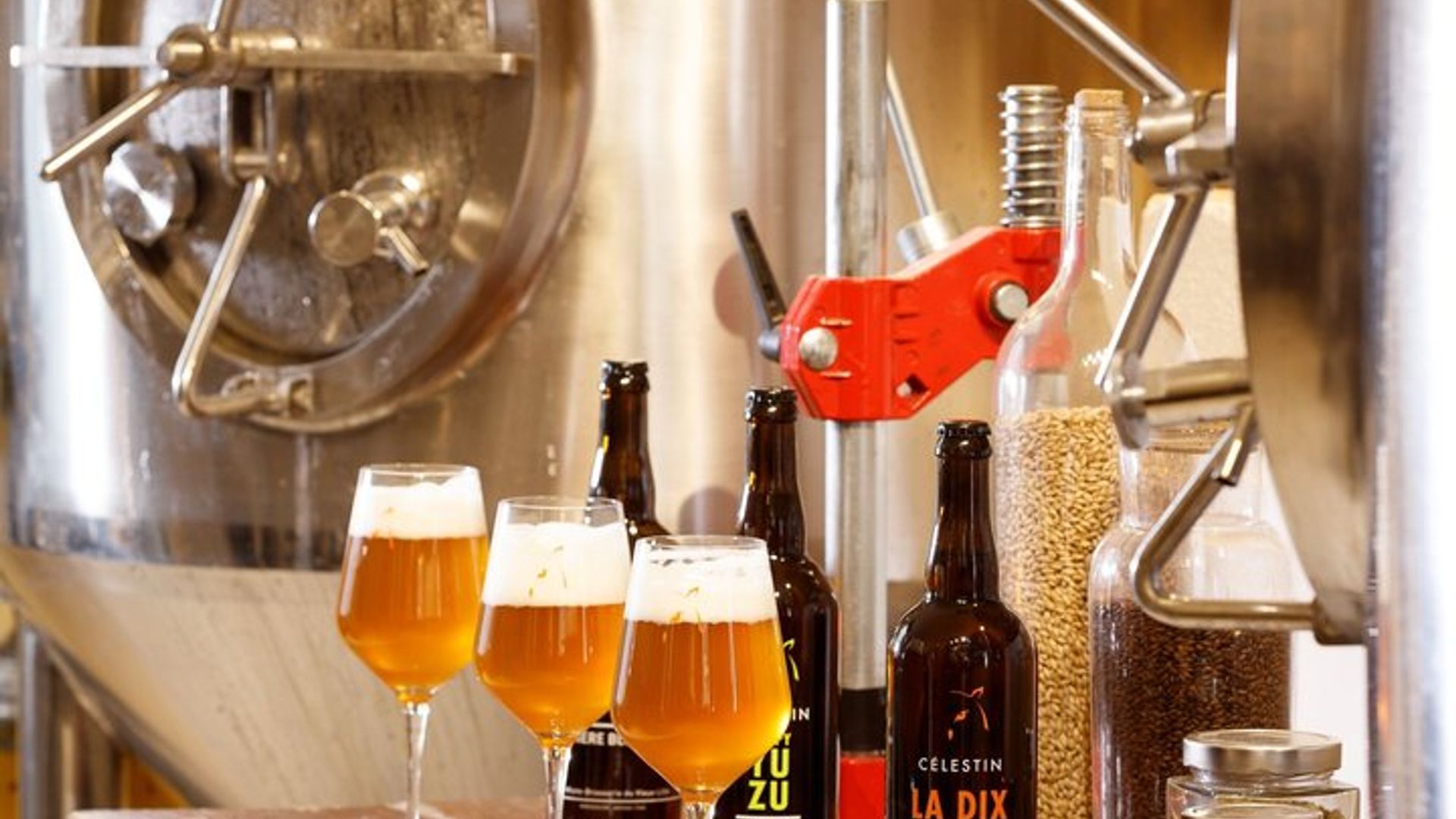 Historic brewery visit beer tastings in Lille