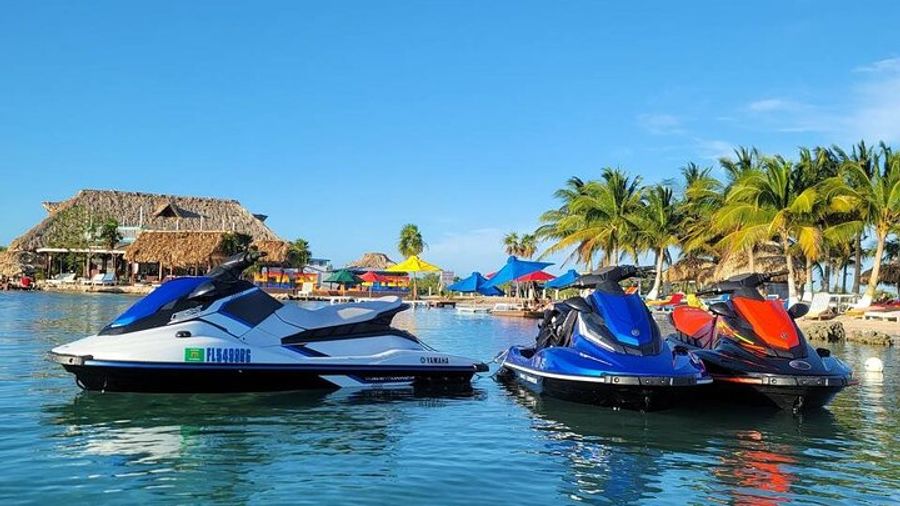 San Pedro to Secret Beach Half-Day Jet Ski Tour