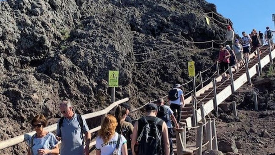 Pompeii & Mount Vesuvius: Skip The Line Ticket + Roundtrip from Naples