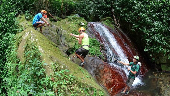 San Juan Small-Group Hiking, Zipline, Waterfall Tour w/ Lunch