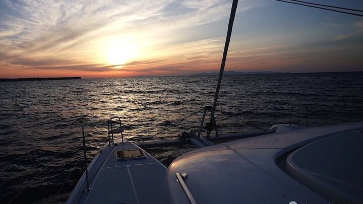Luxury Sunset Cruise with Swim Stops, BBQ meals and Open Bar