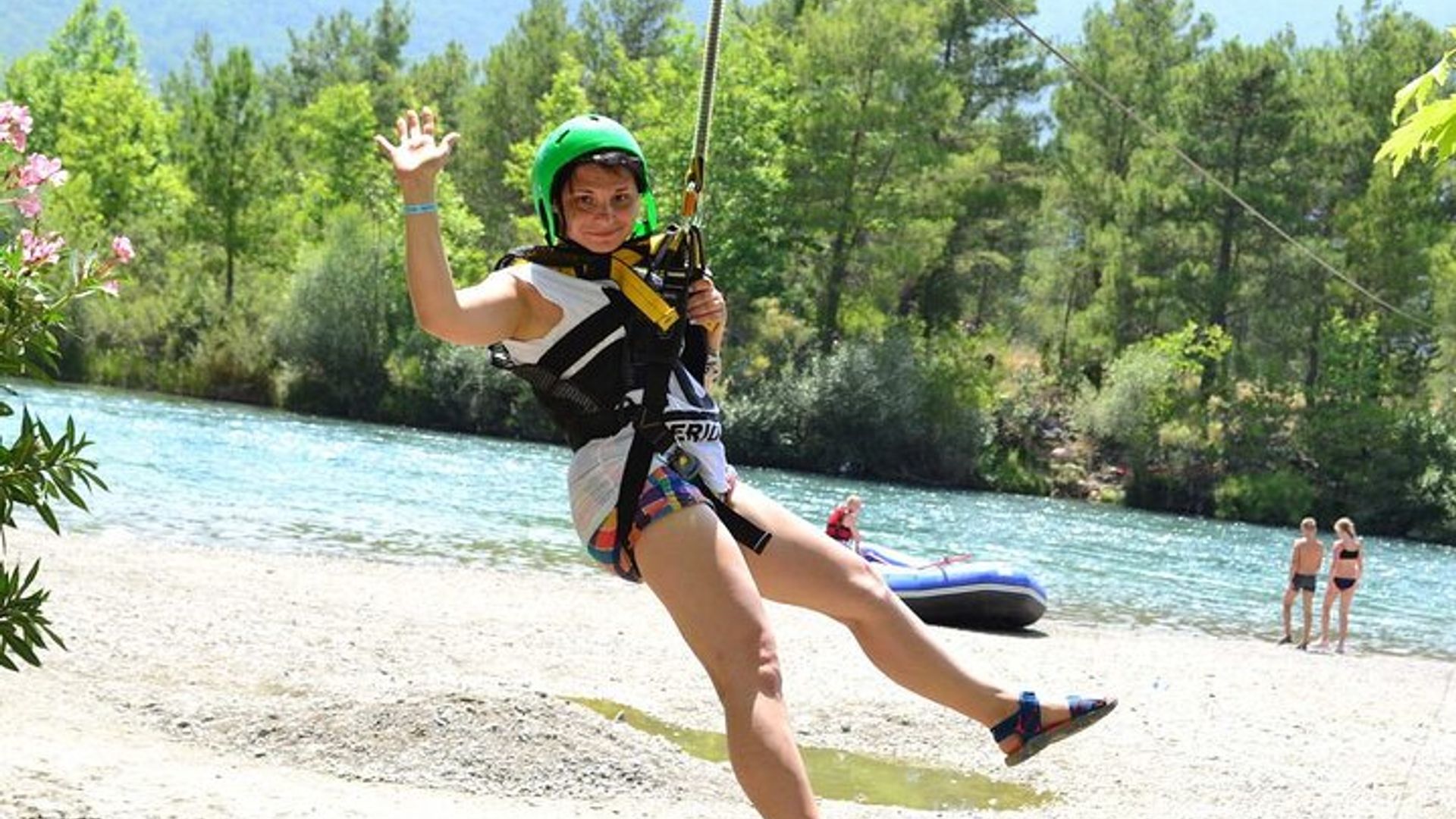 2 IN 1 Rafting and Zipline Combo Package Activity in Belek