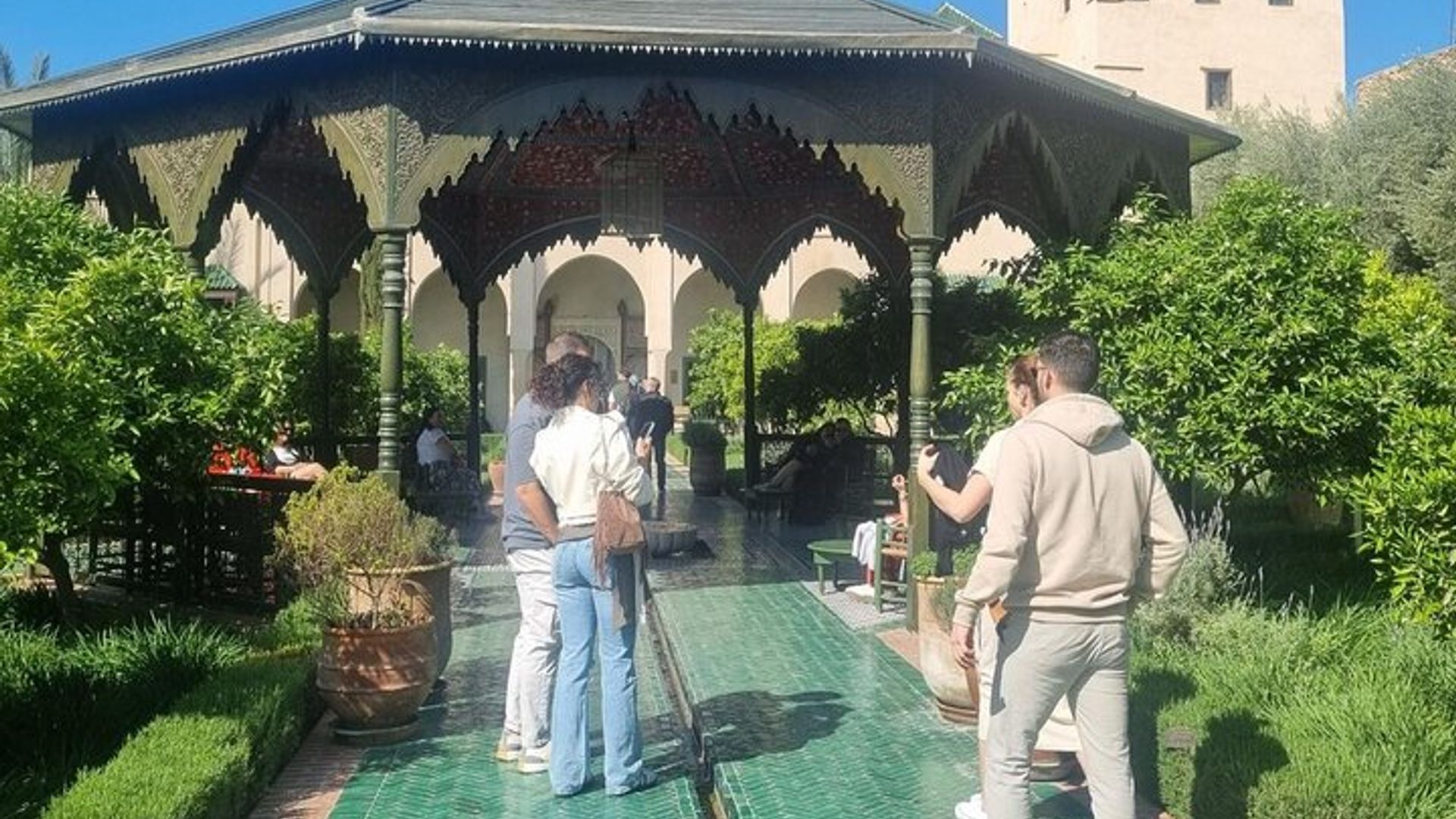 Kesh monuments souks and garden