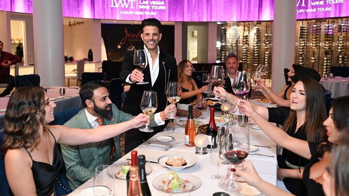 Las Vegas Wine Tour Experience with Sommelier and Party Bus