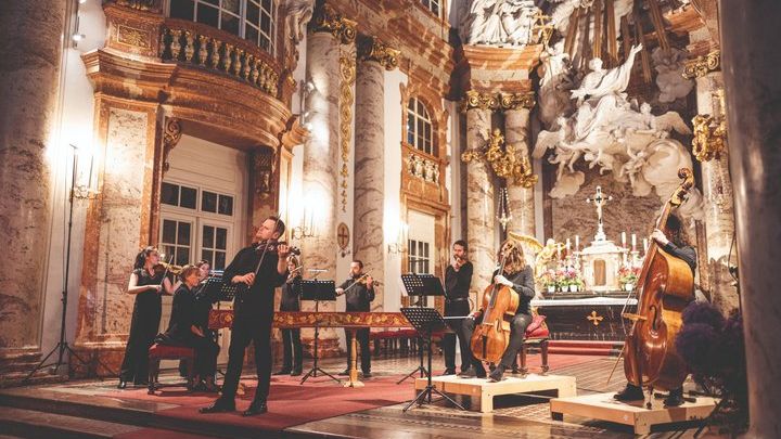 Classical concert Vivaldi 4 seasons in Karlskirche Vienna
