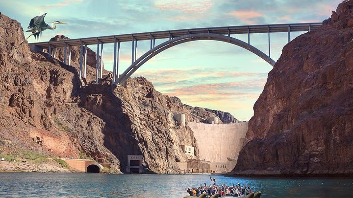 Las Vegas: Black Canyon and Colorado River Raft Tour With Optional Pickup