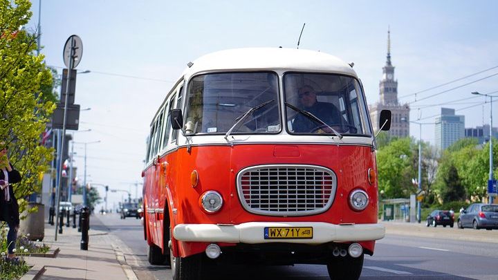 Warsaw City Sightseeing in a Retro Bus